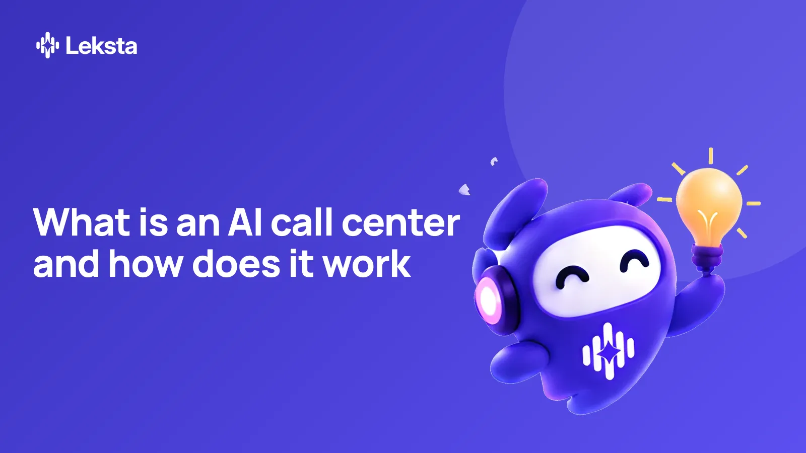 What is an AI call center and how does it work